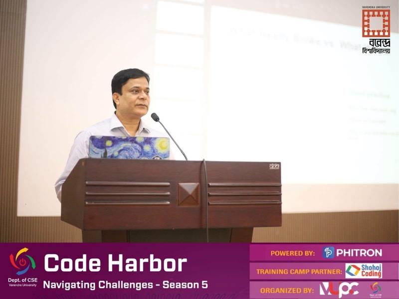Speaker at the Code Harbor Season 5 programming event
