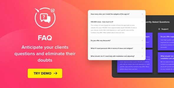 Accordion FAQ – WordPress FAQ Plugin