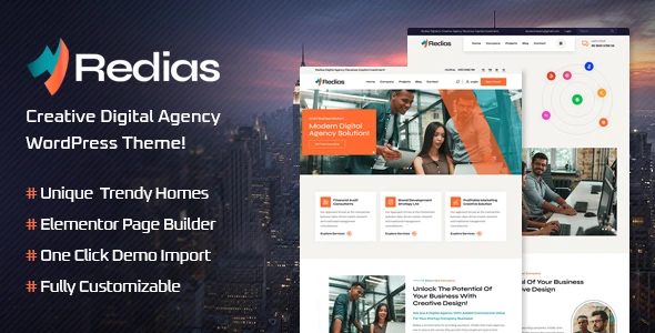 Redias – Business Consulting WordPress Theme